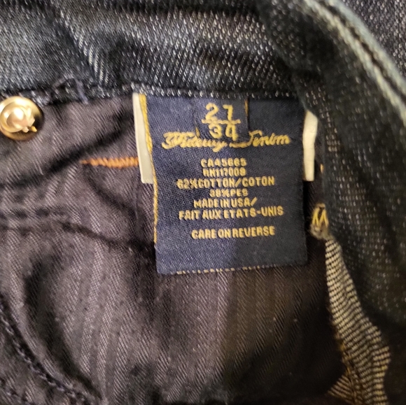 Fidelity Denim Skip Low-rise Flare color Viper Size 27 - Picture 6 of 8